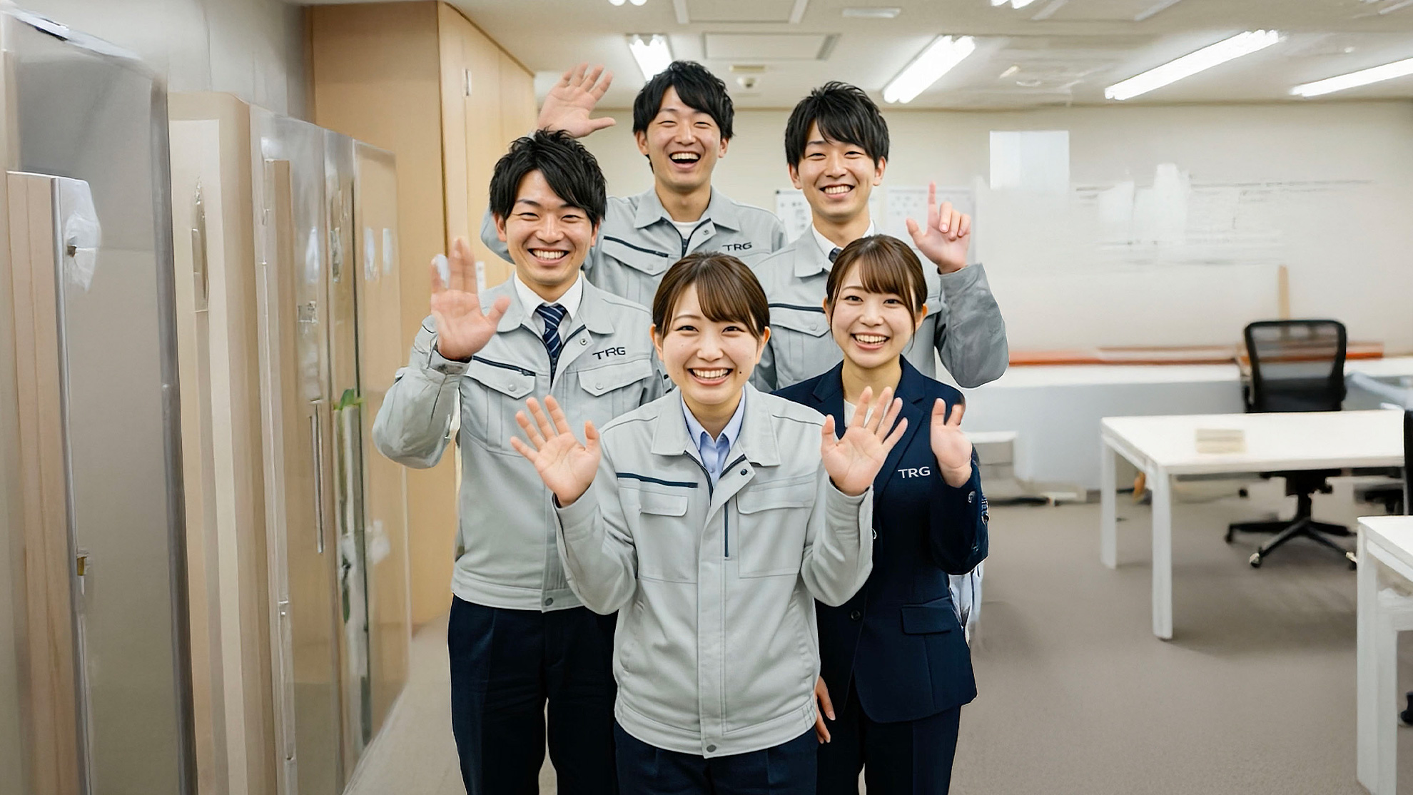 TRGのスタッフ