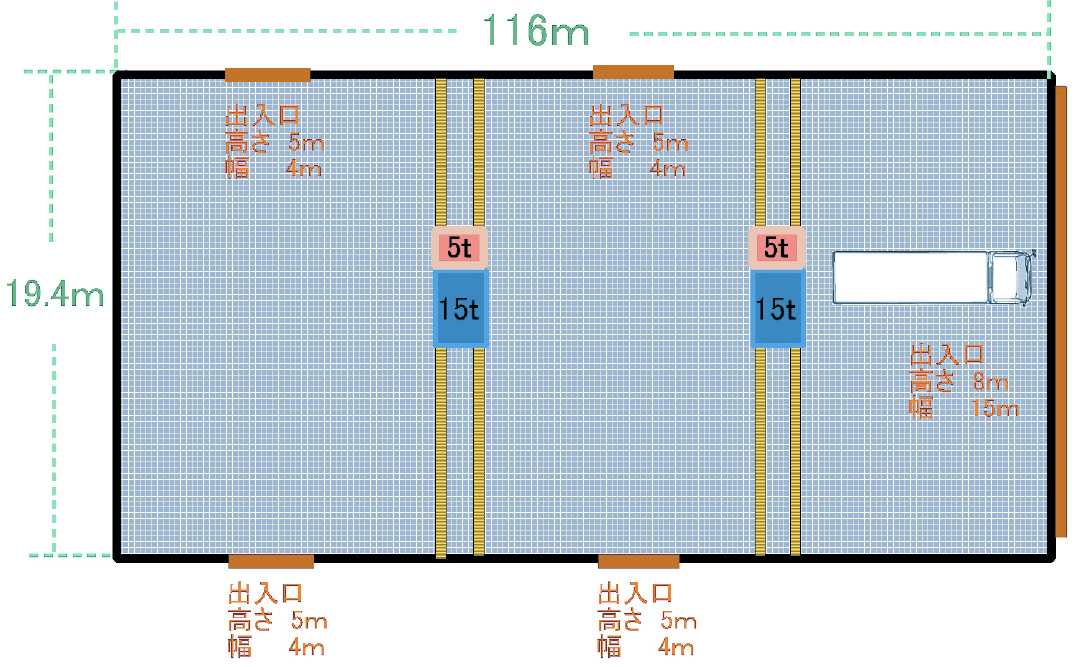 播磨倉庫 間取り図